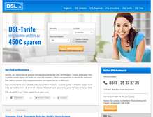 Tablet Screenshot of dsl.de